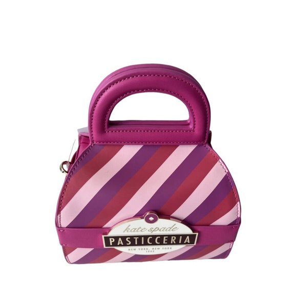 New Kate Spade Dolci 3D PASTRY BOX CROSSBODY Bag Novelty Collector item - Picture 10 of 10